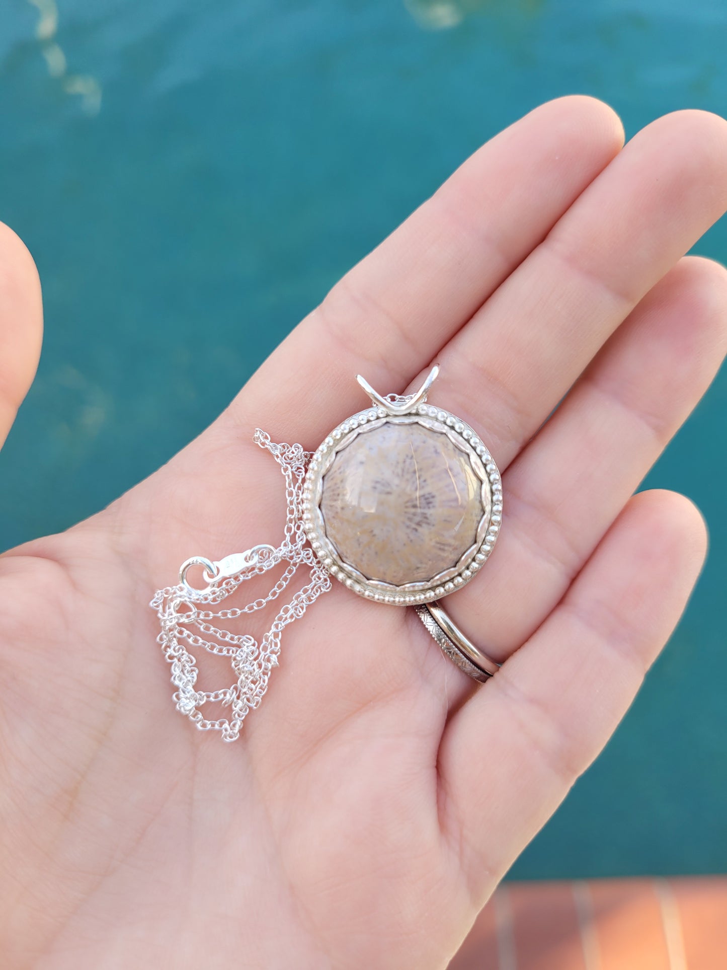 Coral Pendant