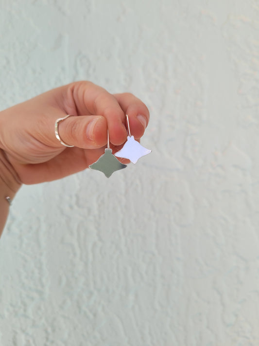 Eagle Ray Drop Earrings